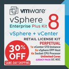 VMware vSphere v8 ENTERPRISE Plus KIT for 3 hosts + vCenter 8 - UC NSC ...