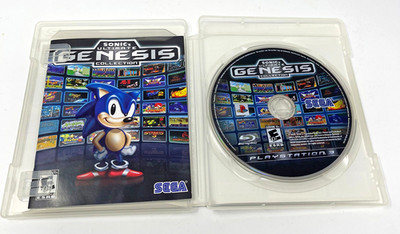 PS3 Sonic's Ultimate Genesis Collection with Manual Used Tested Playstation 3
