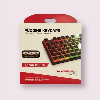 HyperX Pudding Keycaps Tastenkappen Mechanische Tastatur PBT Transparentes Neu