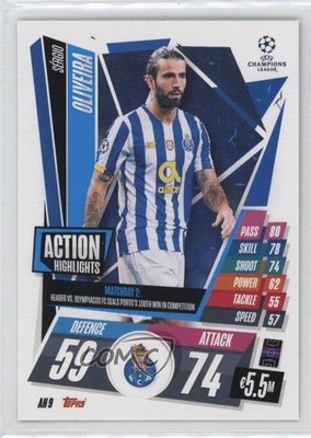 2020-21 Topps Match Attax UEFA Champions League Extra Sergio Oliveira #AH9 11gl