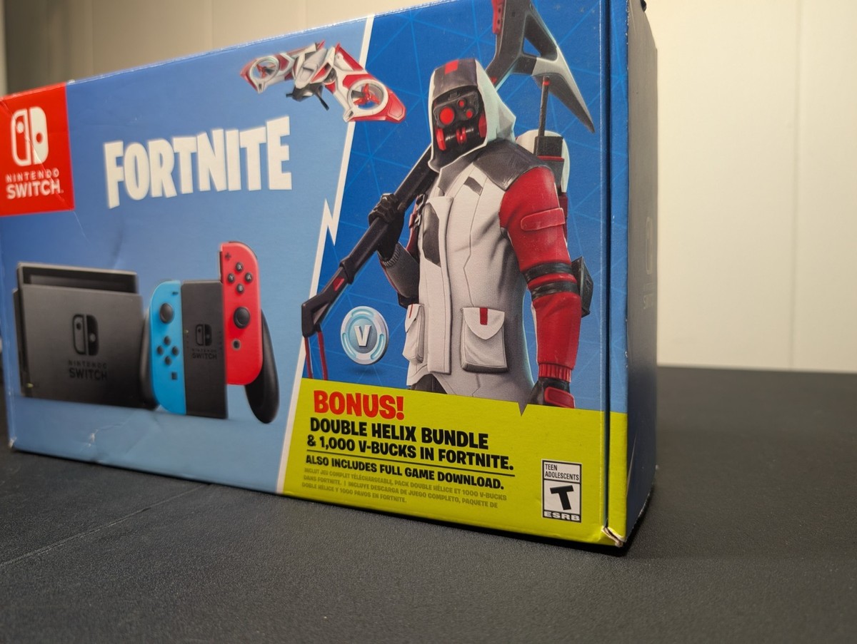 Fortnite Double Helix Bundle Pack V Bucks Switch Nintendo Switch