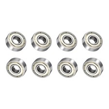 20PCS 8mmx22mmx7mm Double Shield 608ZZ Ball Bearings High Carbon Steel HRC50-55