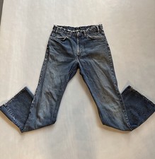Vintage 70s 80s Levi  s 646-0217 Bell Bottoms Jeans Mens Orange Tab Flare 30x31