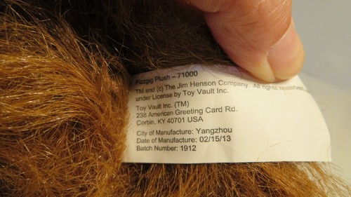 VINTAGE Dark Crystal Fizzgig Peluche Peluche Personaggio Jim Henson Film 2013 - Foto 17 di 20