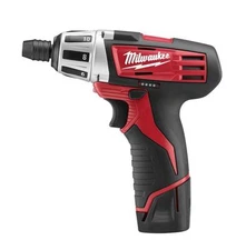 Milwaukee 2401-22 M12 12V Lithium-Ion Cordless 1/4" Hex Screwdriver Kit