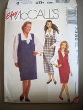 Loose fitting V- Neckline jumper blouse pattern 7330 size 40