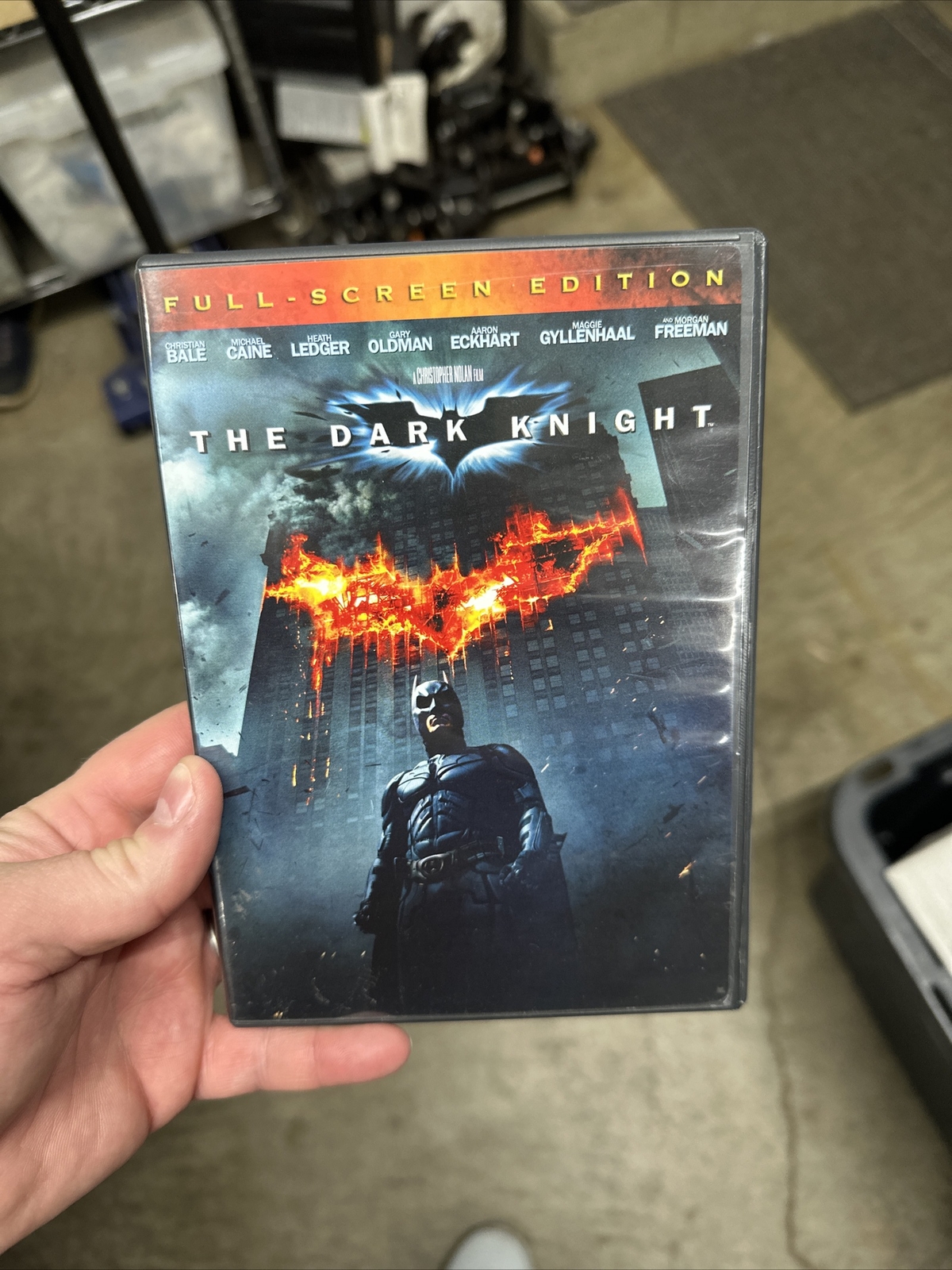 The Dark Knight (DVD, 2008, Full Frame)