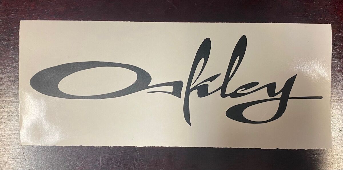 Oakley Logo Vinyl Decal Sticker