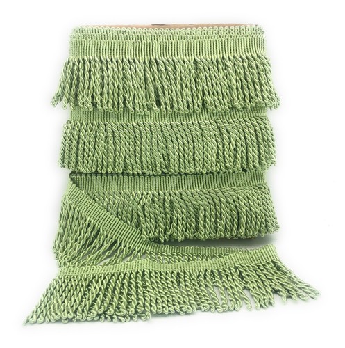 1 Meter BULLION FRANSEN QUASTE BORTE 10 CM POLSTERFRANSEN, FARBWAHL - Bild 27 von 35