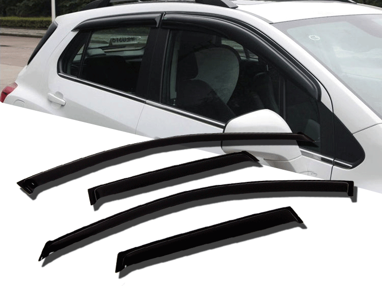Vent Shade Window Visors 4DR Mazda Mazda3 3 0409 2004 2005 2006 2007
