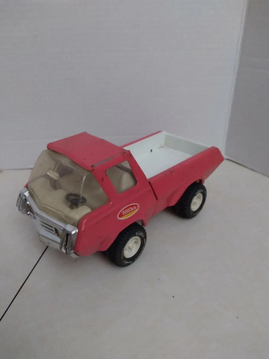 Pink metal cheap tonka truck