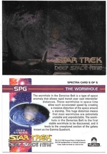 Star Trek: Deep Space Nine Trading Cards Spectra Card SPG5 Wormhole Skybox 1993