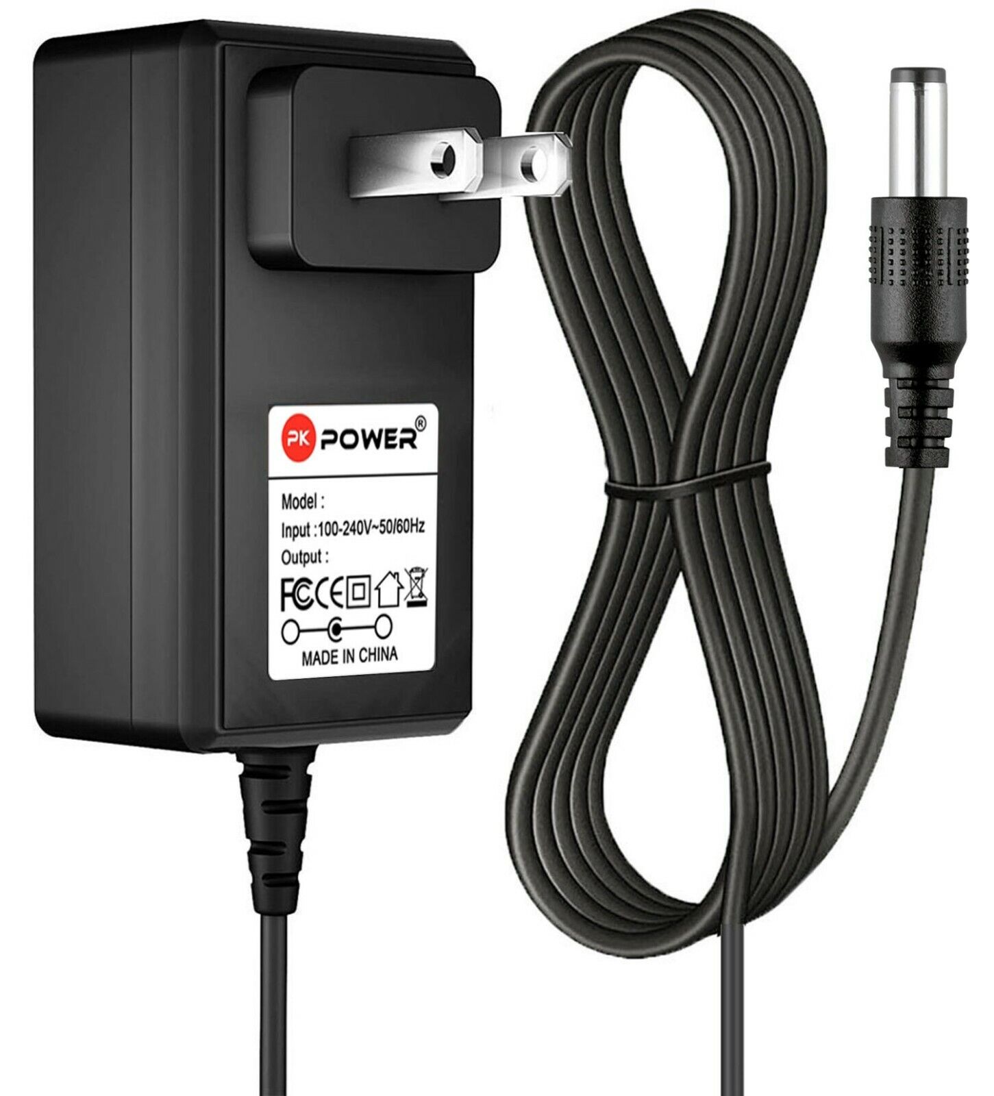 Pkpower AC Adapter Charger for Axess TV1703-9 9-Inch Portable Digital LCD TV PSU