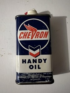 Vintage Chevron Oil Can for sale | eBay