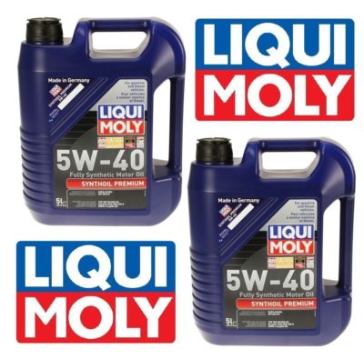 10 Liters Liqui Moly Premium Fully Synthetic 5W40 Engine Motor Oil for Mercedes