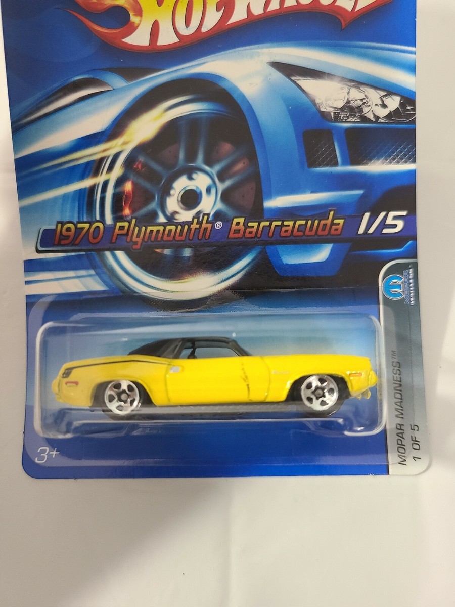 Hot Wheels 1970 Plymouth Barracuda J3387 2006 Mopar Madness #061 1