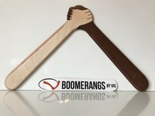 Comrades functional boomerang really returns Handcrafted by Boomerangs by Vic