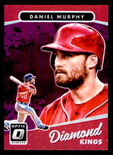 2017 Donruss Optic Daniel Murphy Purple Prizm #30 - Washington Nationals