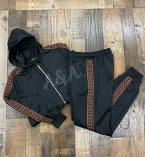 Men's fashion hoodie tracksuit set