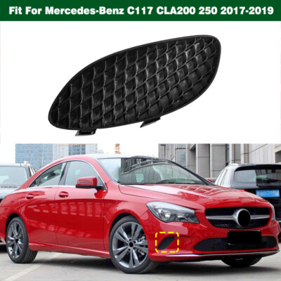 Right Side Front Bumper Grille Closed Cover For Mercedes C117 CLA Base 2017-2019