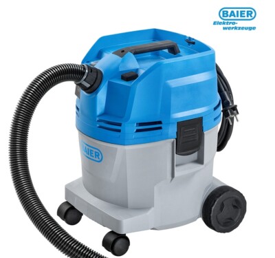 Baier Reinigungssauger BSS 306 L nass/trocken inkl. Werkzeugmuffe & Zubehör