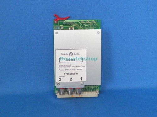 Tarjeta transductora de vacío Toolex Alpha 637009 (reconstruida) - Imagen 2 de 2