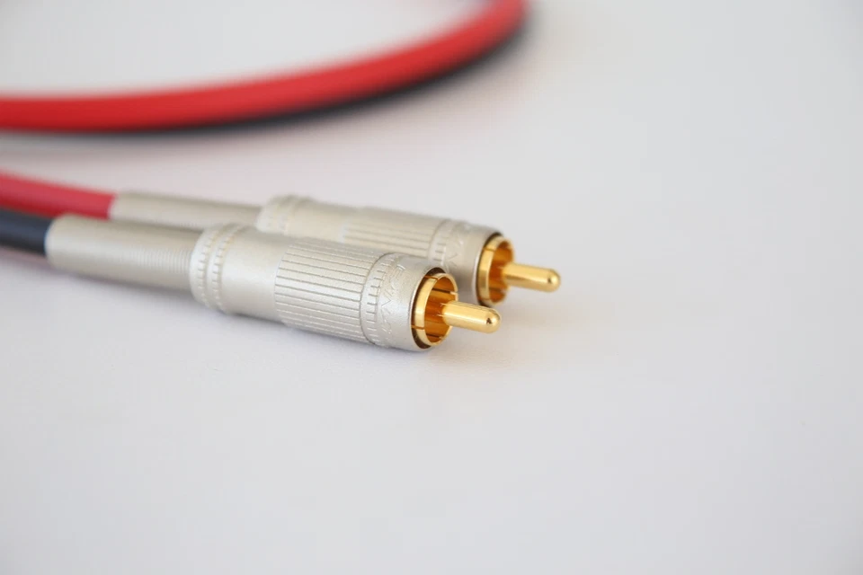 Technics Thorens Lenco Turntable RCA Cable Upgrade Replacement with Canare GS-6 - Image 3 of 4