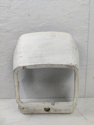 Yamaha XT 350 Lichtmaske Lampenmaske Scheinwerfer Verkleidung plastic headlight 