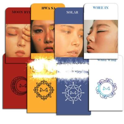 Kpop MAMAMOO 2019 Concert 4Season Album Photocard Self Made