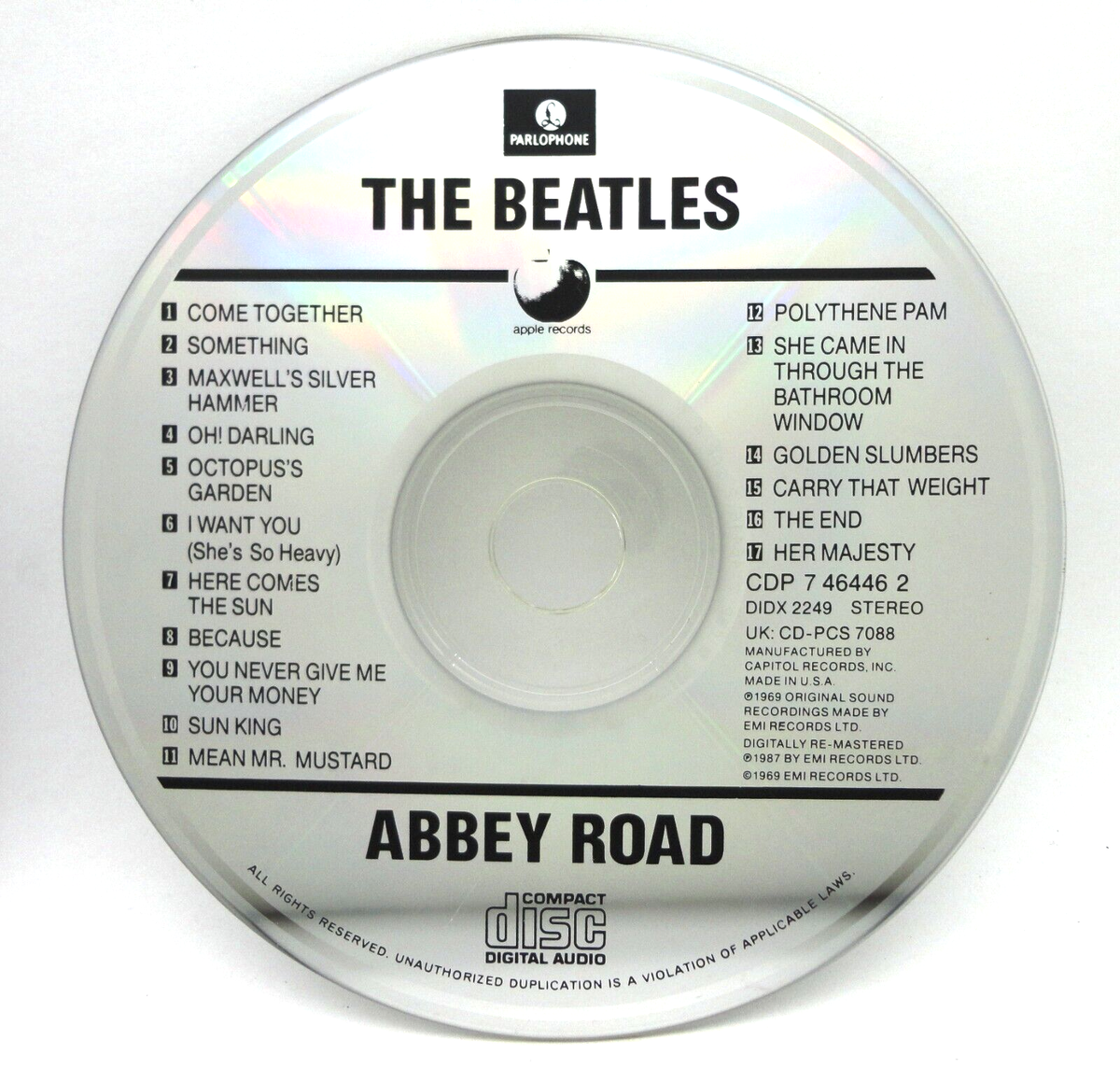 The Beatles Abbey Road Music CD Only | eBay
