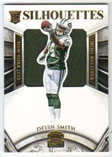 2015 Panini Crown Royale Silhouette RC Jersey Gold /49 #212 Devin Smith NY Jets