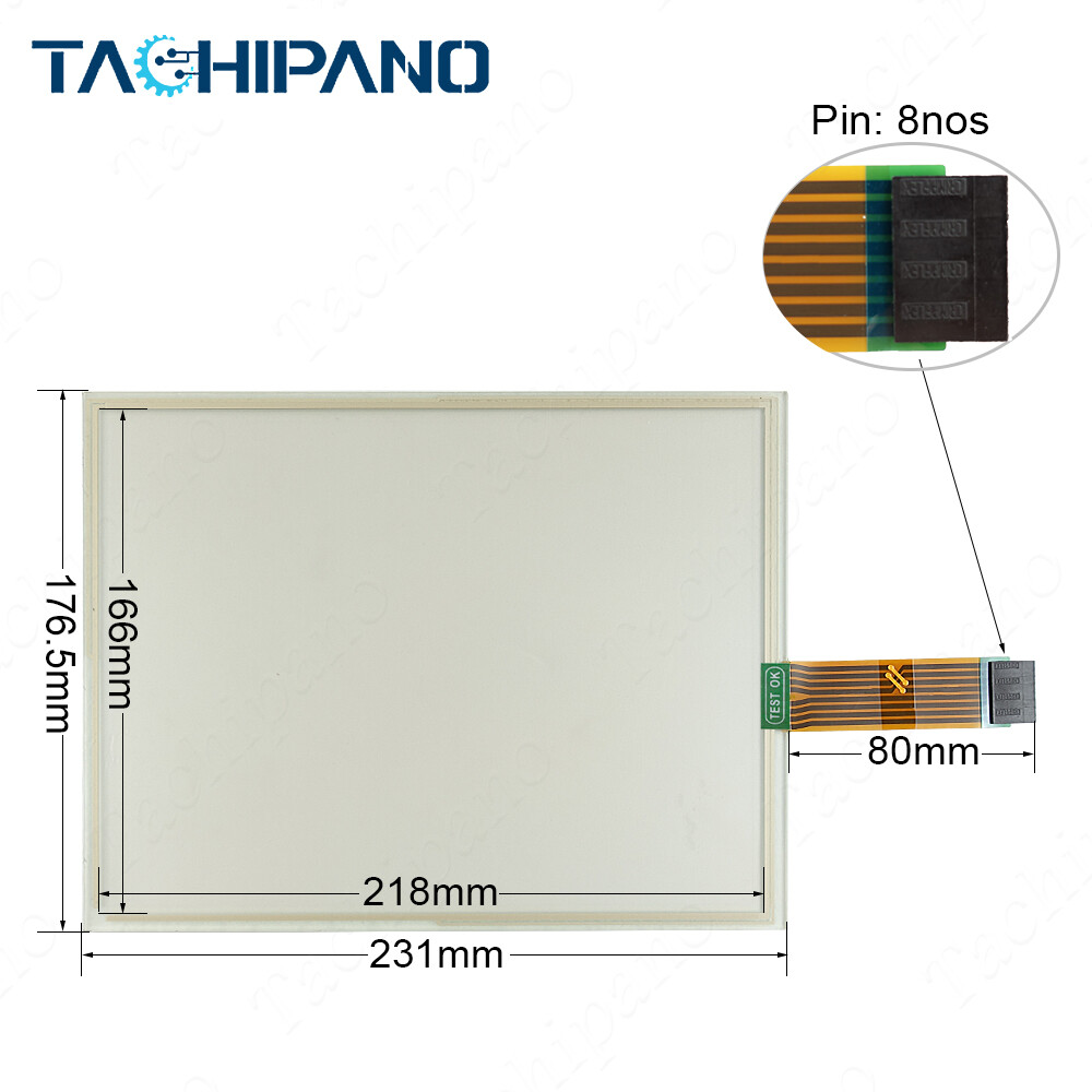 Touch Screen for 2711P-T10C4A6 2711P-T10C4A7 Digitized Panel Glass