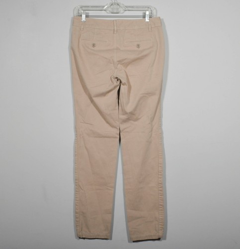 Eddie Bauer Legend Wash Boyfriend Relaxed Khaki Baumwolle Twill Hose Größe 2 - Bild 2 von 6