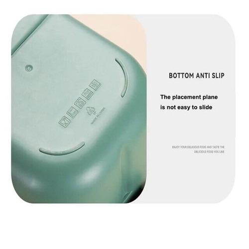 Kids Lunch Box 1200ML Bento Box with Silicone Lid Food Box For School Office - Picture 2 of 8