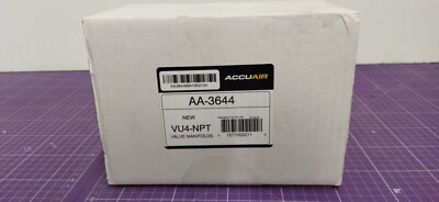 AccuAir VU4-NPT 4 Corner Valve Manifold / Eckventilverteiler ( AA-3644 )