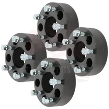 4 pcs 2" 5x4.75 to 5x4.75 Wheel Spacers 12x1.5 For Chevrolet Corvette & GMC