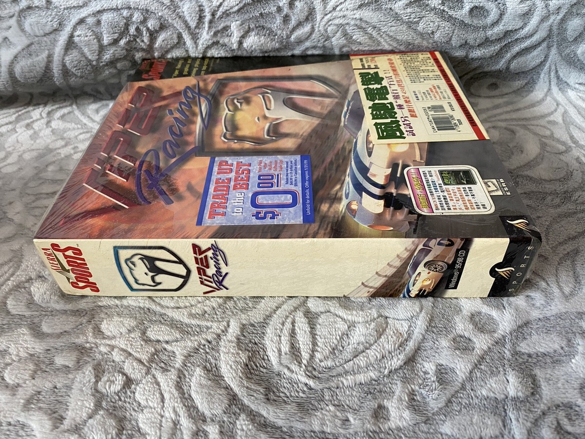 PC Viper Racing – Version Big Box – Jeu PC D'Occasion – Complet