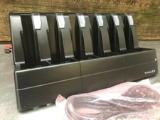 Thales AC/DC 6 Way Bay Slot Li-Ion Battery Charger MBITR PRC-148 Radio 1600652-1