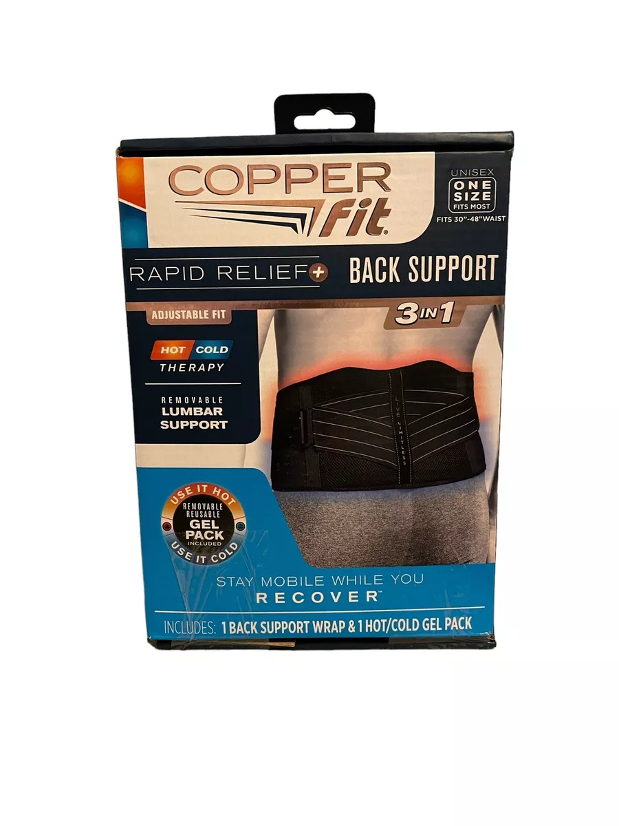 Copper back support top