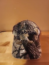 Kubota Tractor Cap Thrashed Trucker Hat With Real Tree Camo Mesh