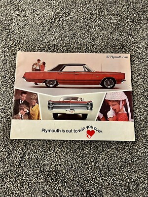 1967 Plymouth Fury Original Sales Brochure 67 VIP, Sport, III II I