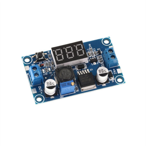LM2596 Adjustable Step Down Converter Voltage Regulator LED Display Voltmeter