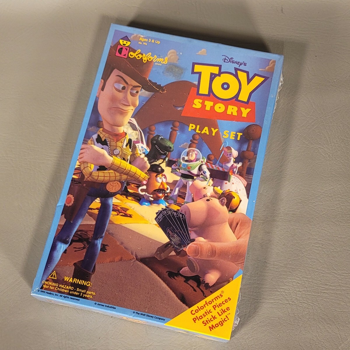 1995 Hasbro Colorforms Toy Story Play Set New Sealed NOS