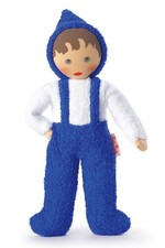 Frottee Baby blau/weiß 70210 neu