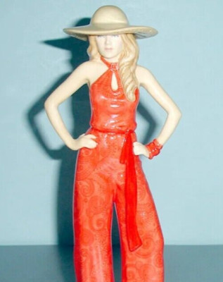 Royal Doulton Charlie Figurine HN5597 ''Fashion Thru Decades 1970's'' SIGNED NEW!