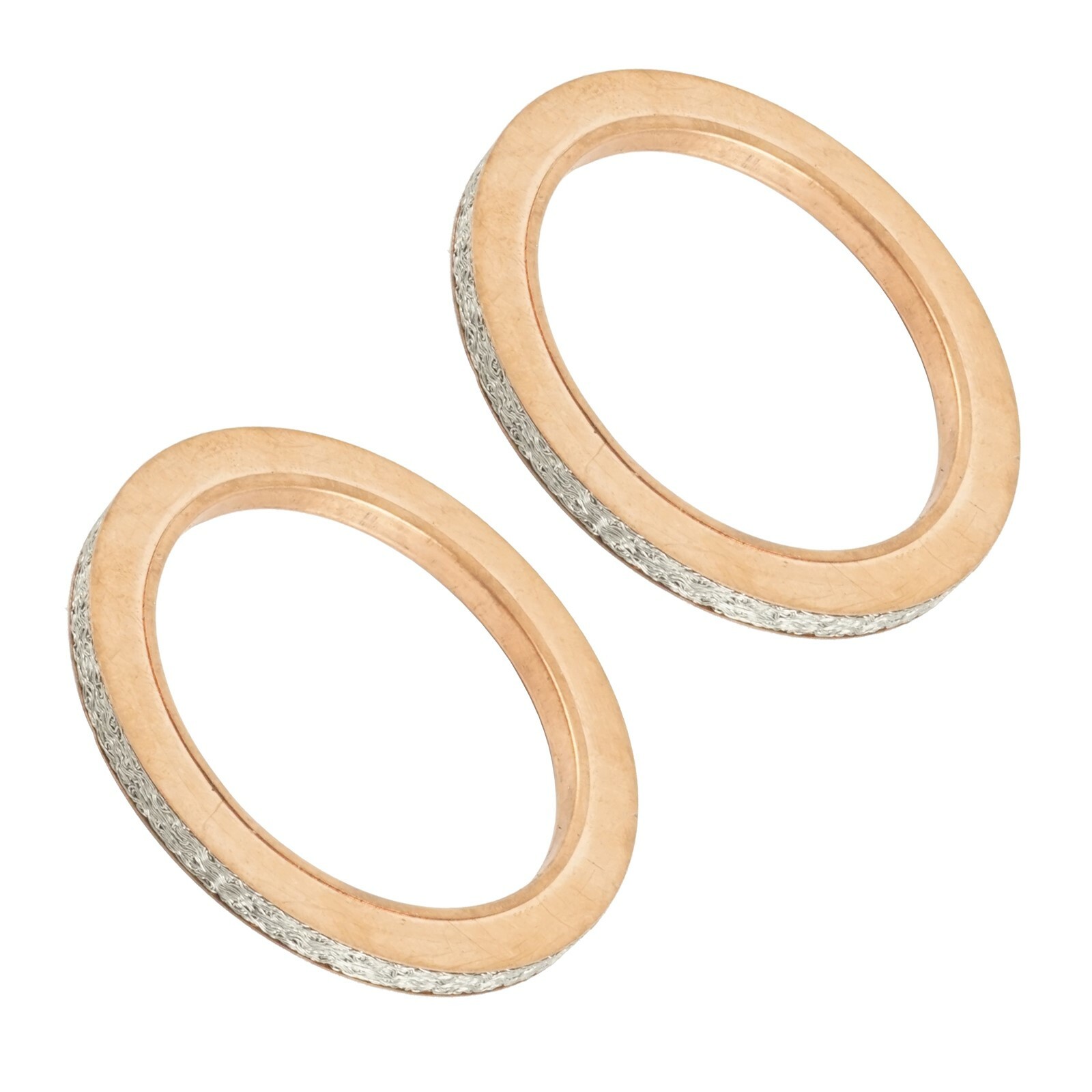 2 Exhaust Muffler Pipe Head Gasket For Yamaha Viking 700 Yxm700 2014