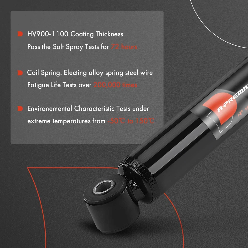 A-Premium 2x Amortiguador Delantero para Pickup Isuzu Nissan 521/620 Pickup 720 D21 Foto 4 de 4