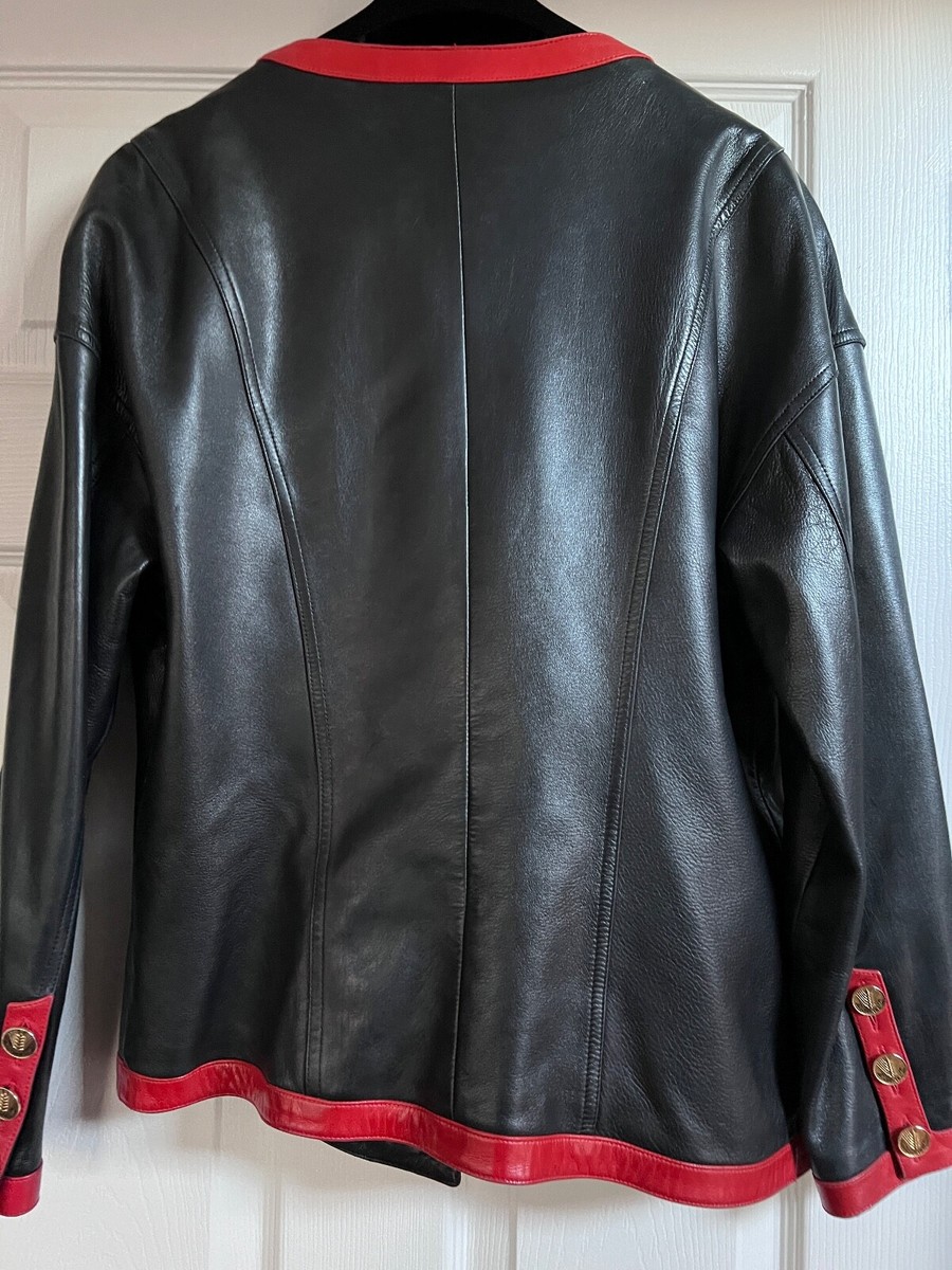 『CHANEL BOUTIQUE/シャネル』 レザージャケット 38 CHANEL フェイクレザー ジャケット - メルカリ