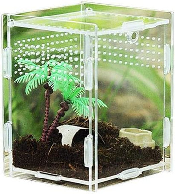 Reptile Breeding Box, Climbing Pet Breeding Box Transparent Reptile Breeding Box