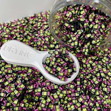 FAKE 5MM/10MM Yellow Pencil, School Polymer Clay Sprinkle NOT EDIBLE D46-28